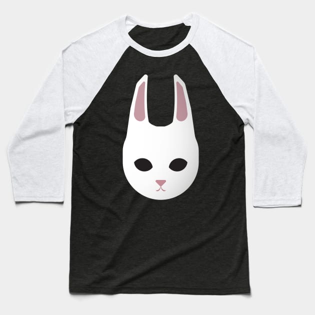 Bunny mask Baseball T-Shirt by EvoFORMA